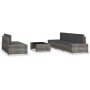Juego de muebles de jardín 6 piezas ratán sintético gris von , Gartensets - Ref: Foro24-3054600, Preis: 555,34 €, Rabatt: %