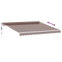 Toldo retráctil automático marrón 400x300 cm von , Markisen - Ref: Foro24-3215710, Preis: 456,04 €, Rabatt: %