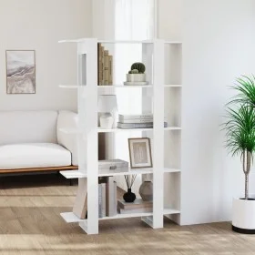 Shiny white shelf/space divider 100x30x160 cm by vidaXL, Bookcases and shelves - Ref: Foro24-811535, Price: 77,08 €, Discount: %