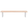 Estante de lavabo de pared de acero y madera maciza de roble by , bathroom vanities - Ref: Foro24-3302386, Price: 87,88 €, Di...