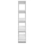 Glänzend weißes Regal/Raumteiler 100x30x160 cm von vidaXL, Bücherregale und Regale - Ref: Foro24-811535, Preis: 77,06 €, Raba...