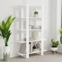 Glänzend weißes Regal/Raumteiler 100x30x160 cm von vidaXL, Bücherregale und Regale - Ref: Foro24-811535, Preis: 77,06 €, Raba...