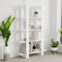 Glänzend weißes Regal/Raumteiler 100x30x160 cm von vidaXL, Bücherregale und Regale - Ref: Foro24-811535, Preis: 78,02 €, Raba...