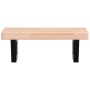 Estante de lavabo de pared de acero y madera maciza de haya by , bathroom vanities - Ref: Foro24-3302327, Price: 68,14 €, Dis...