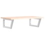 Estante de lavabo de pared de acero y madera maciza de roble von , Badezimmerwaschtische - Ref: Foro24-3302598, Preis: 84,88 ...