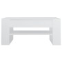 Couchtisch aus weißem Sperrholz, 102 x 55 x 42 cm von vidaXL, Couchtisch - Ref: Foro24-810899, Preis: 70,77 €, Rabatt: %