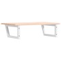 Estante de lavabo de pared de acero y madera maciza de roble von , Badezimmerwaschtische - Ref: Foro24-3302598, Preis: 84,88 ...