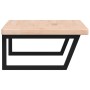 Estante de lavabo de pared de acero y madera maciza de roble by , bathroom vanities - Ref: Foro24-3302475, Price: 162,91 €, D...