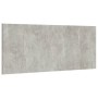 Gray plywood bed headboard 200x1.5x80 cm by vidaXL, Headboards and footboards - Ref: Foro24-811047, Price: 62,92 €, Discount: %