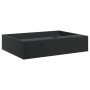 Lavabo de fundición de mineral/mármol negro mate 50x38x11 cm by , Sinks - Ref: Foro24-155979, Price: 150,03 €, Discount: %