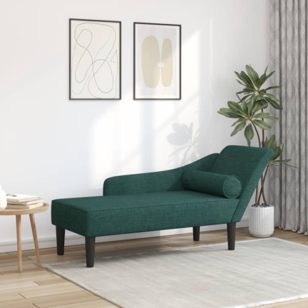 Sofá diván con cojines tela verde oscuro by , Daybeds - Ref: Foro24-4007600, Price: 141,75 €, Discount: %