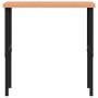 Banco de trabajo rectangular madera maciza 100x60x(73-99,5) cm | Foro24.es | Tu tienda online para hogar, jardín y más Foro24.es