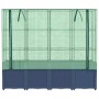 Arriate con cubierta invernadero aspecto ratán 160x40x153 cm by , Pots and planters - Ref: Foro24-4015831, Price: 157,58 €, D...