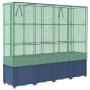 Arriate con cubierta invernadero aspecto ratán 160x40x153 cm by , Pots and planters - Ref: Foro24-4015831, Price: 157,58 €, D...