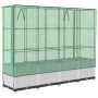 Arriate con cubierta invernadero aspecto ratán 160x40x138 cm by , Pots and planters - Ref: Foro24-4015844, Price: 123,20 €, D...