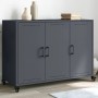 Aparador acero gris antracita 100,5x39x72 cm von , Sideboards - Ref: Foro24-846682, Preis: 179,88 €, Rabatt: %