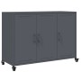 Aparador acero gris antracita 100,5x39x72 cm von , Sideboards - Ref: Foro24-846682, Preis: 179,88 €, Rabatt: %