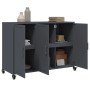 Aparador acero gris antracita 100,5x39x72 cm von , Sideboards - Ref: Foro24-846682, Preis: 179,88 €, Rabatt: %