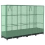 Arriate con cubierta invernadero aspecto ratán 160x40x123 cm von , Töpfe und Pflanzgefäße - Ref: Foro24-4015812, Preis: 107,1...