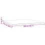Topper de colchón 200x210x5 cm by , Mattress covers - Ref: Foro24-4103496, Price: 132,39 €, Discount: %
