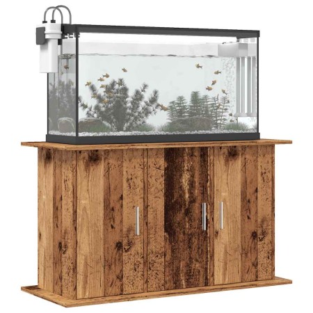 Soporte para acuario madera ingeniería envejecida 101x41x58 cm von , Aquarium unterstützt - Ref: Foro24-857286, Preis: 136,56...
