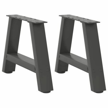 Patas para mesa de centro en forma de A (2 unidades), antracita, 40 x (30-31) cm, acero | Foro24.es | Tu tienda online para hogar, jardín y más Foro24.es
