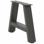 Patas para mesa de centro en forma de A (2 unidades), antracita, 40 x (30-31) cm, acero | Foro24.es | Tu tienda online para hogar, jardín y más Foro24.es