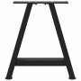 Patas para mesa de centro en forma de A (2 unidades), color negro, 38 x (42-43) cm, acero von , Tischbeine - Ref: Foro24-4012...