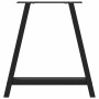 Patas para mesa de comedor en forma de A (2 unidades), color negro, 80 x (72-73) cm, acero | Foro24.es | Tu tienda online para hogar, jardín y más Foro24.es