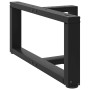 Patas para mesa de centro en forma de T (2 unidades), color negro, 60 x 25 x (30-31) cm, acero | Foro24.es | Tu tienda online para hogar, jardín y más Foro24.es