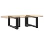 Patas para mesa de centro en forma de T (2 unidades), color negro, 60 x 25 x (30-31) cm, acero | Foro24.es | Tu tienda online para hogar, jardín y más Foro24.es