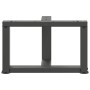 Patas para mesa de centro en forma de T (2 unidades), antracita, 50 x 25 x (30-31) cm, acero | Foro24.es | Tu tienda online para hogar, jardín y más Foro24.es