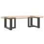 Patas para mesa de centro en forma de T (2 unidades), antracita, 50 x 25 x (30-31) cm, acero | Foro24.es | Tu tienda online para hogar, jardín y más Foro24.es