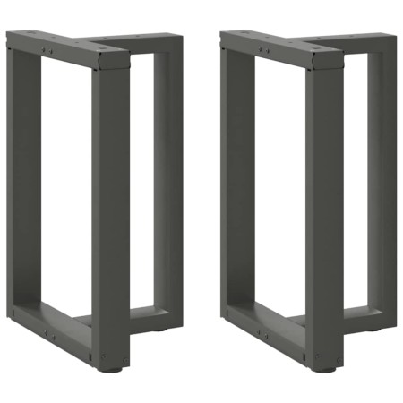 Patas para mesa de comedor en forma de T (2 unidades), antracita, 50 x 35 x (72-73) cm, acero | Foro24.es | Tu tienda online para hogar, jardín y más Foro24.es