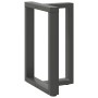 Patas para mesa de comedor en forma de T (2 unidades), antracita, 50 x 35 x (72-73) cm, acero | Foro24.es | Tu tienda online para hogar, jardín y más Foro24.es