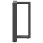 Patas para mesa de comedor en forma de T (2 unidades), antracita, 50 x 35 x (72-73) cm, acero | Foro24.es | Tu tienda online para hogar, jardín y más Foro24.es