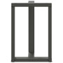 Patas para mesa de comedor en forma de T (2 unidades), antracita, 50 x 35 x (72-73) cm, acero | Foro24.es | Tu tienda online para hogar, jardín y más Foro24.es
