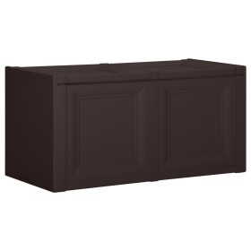 Caja de cojines marrón 85 L 86x40x42 cm