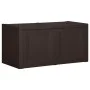 Brown cushion box 85 L 86x40x42 cm by vidaXL, Storage baskets - Ref: Foro24-340614, Price: 86,81 €, Discount: %