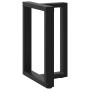 Patas para mesa de comedor en forma de T (2 unidades), color negro, 60 x 35 x (72-73) cm, acero by , Table legs - Ref: Foro24...