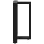 Patas para mesa de comedor en forma de T (2 unidades), color negro, 60 x 35 x (72-73) cm, acero by , Table legs - Ref: Foro24...