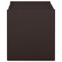 Braune Kissenbox 85 L 86x40x42 cm von vidaXL, Aufbewahrungskörbe - Ref: Foro24-340614, Preis: 89,42 €, Rabatt: %