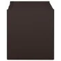Brown cushion box 85 L 86x40x42 cm by vidaXL, Storage baskets - Ref: Foro24-340614, Price: 86,81 €, Discount: %
