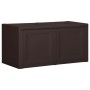 Braune Kissenbox 85 L 86x40x42 cm von vidaXL, Aufbewahrungskörbe - Ref: Foro24-340614, Preis: 89,42 €, Rabatt: %