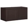 Brown cushion box 85 L 86x40x42 cm by vidaXL, Storage baskets - Ref: Foro24-340614, Price: 86,81 €, Discount: %