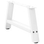 Patas para mesa de centro en forma de A (2 unidades), color blanco, 60 x (30-31) cm, acero | Foro24.es | Tu tienda online para hogar, jardín y más Foro24.es