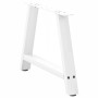 Patas para mesa de centro en forma de A (2 unidades), color blanco, 60 x (42-43) cm, acero | Foro24.es | Tu tienda online para hogar, jardín y más Foro24.es