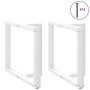 Patas para mesa de comedor en forma de T (2 unidades), color blanco, 90 x 35 x (72-73) cm, acero | Foro24.es | Tu tienda online para hogar, jardín y más Foro24.es