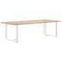 Patas para mesa de comedor en forma de T (2 unidades), color blanco, 90 x 35 x (72-73) cm, acero | Foro24.es | Tu tienda online para hogar, jardín y más Foro24.es
