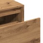 Banco de pasillo de aglomerado roble artesanal 80x40x45 cm by , Benches for halls and storage - Ref: Foro24-856753, Price: 74...